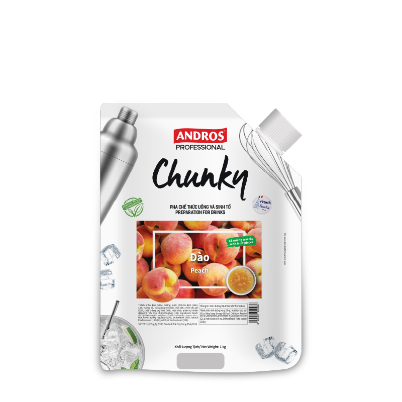Andros Fruit Chunky – Peach