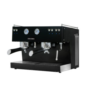 เครื่องทำกาแฟ แอสคาโซ่ ทรีโอ 2 หัวชง, สีดำ