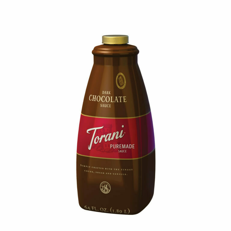 TORANI PUREMADE DARK CHOCOLATE SAUCE (16.05 oz)