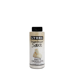 LYONS DESIGNER DESSERT SAUCE WHITE CHOCOLATE