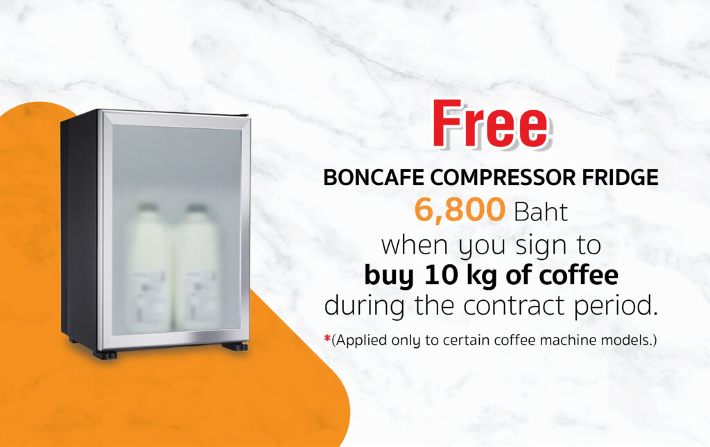 Coffee Machine Leasing for Office Boncafe (Thailand)