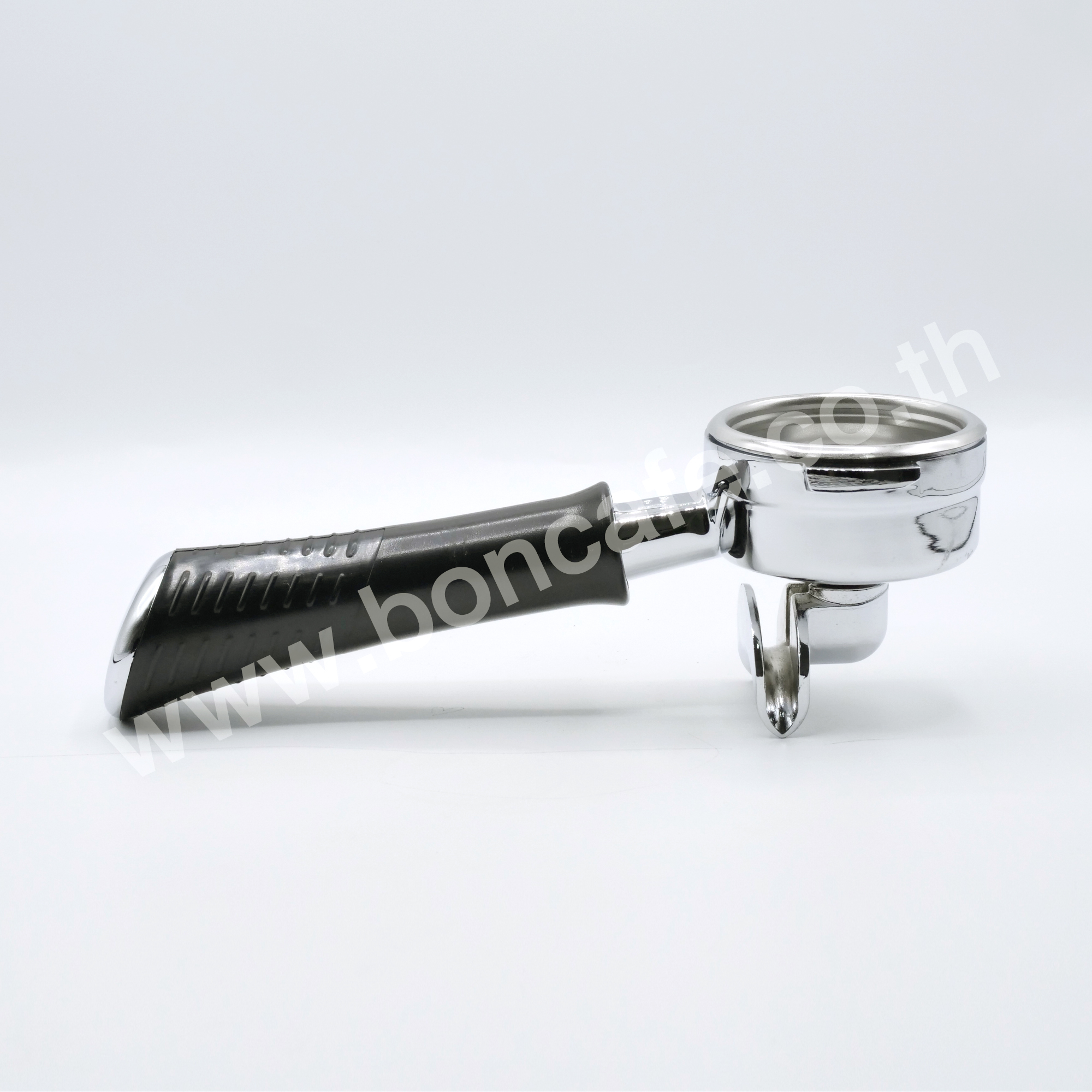 3.-Ascaso-2-Coffees-filterholder-Black-plastic-handle