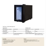 Boncafe Compressor Fridge SC08A Black