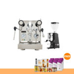 โปรโมชั่น : เครื่องทำกาแฟ เบลเลซซ่า วาเลนติน่า 1 หัวชง + เครื่องบดกาแฟ คาริมาลี่ รุ่น X010