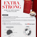 Segafredo Coffee, Extra Strong 500g (Bean)