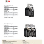 เครื่อง ELMECO Slusher  รุ่น Big Biz 2 Slush Machine, Black