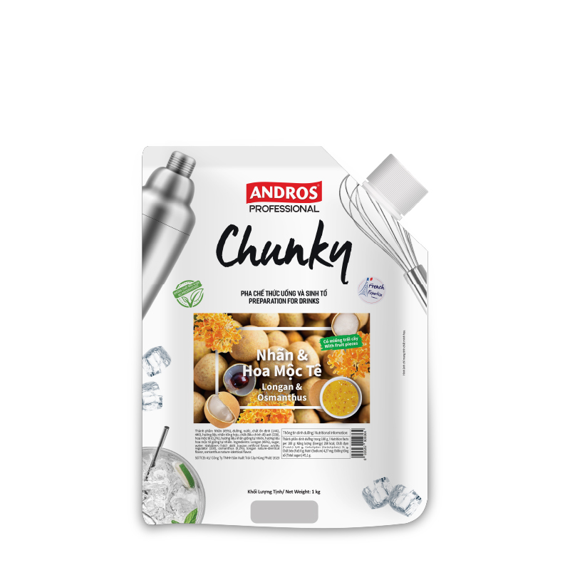 Andros Fruit Chunky – Longan & Osmanthus