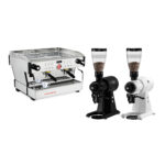 Promotion :  LA MARZOCCO LINEA PB, AV + MAHLKONIG GRINDER MODEL EK 43S BLACK + MAHLKONIG GRINDER MODEL EK 43S WHITE