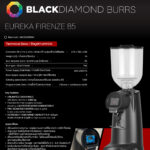 เครื่องบดกาแฟ ยูเรก้า รุ่น Firenze 85 (MATT BLACK) BLACK DIAMOND