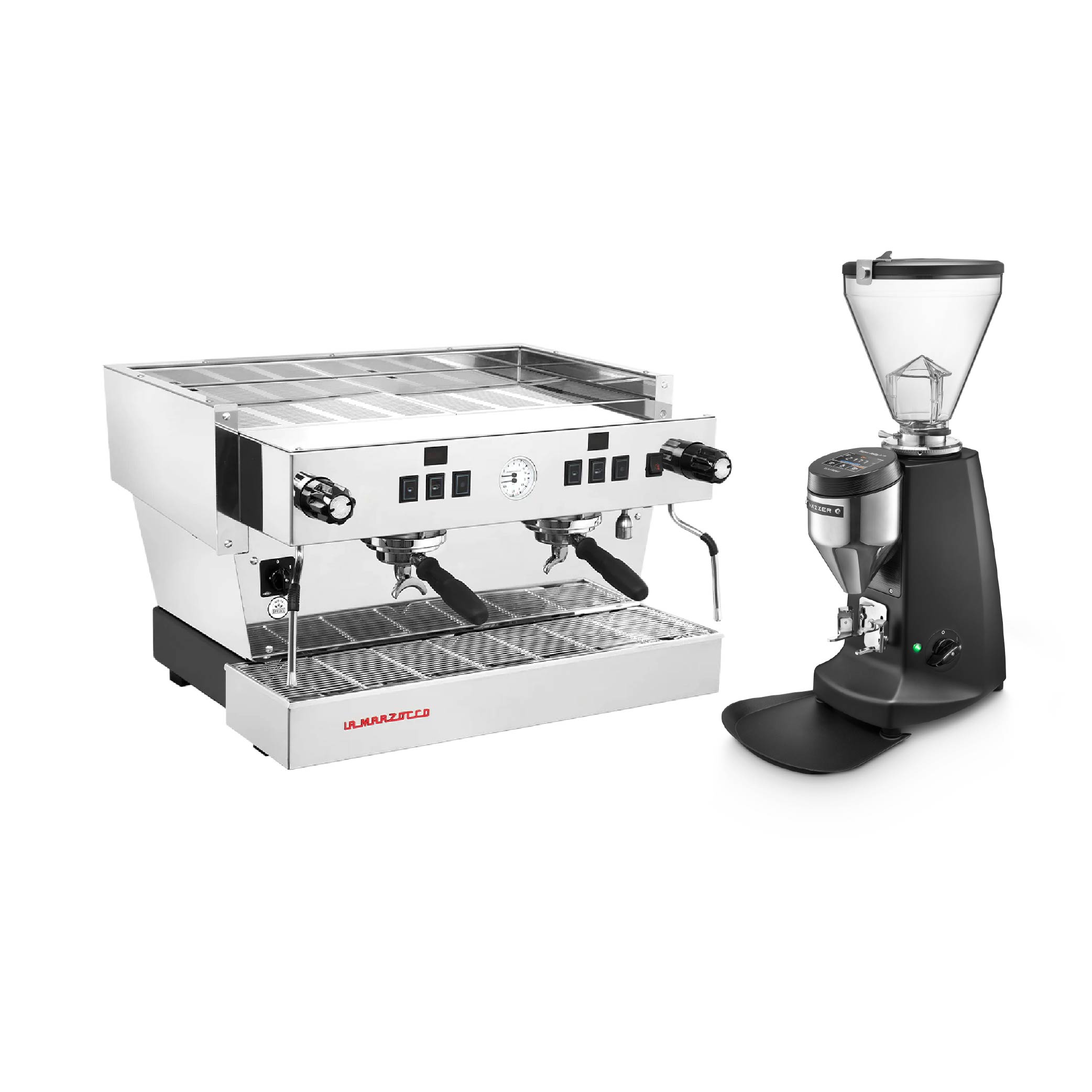 Promotion: เครื่องชงกาแฟ ลามาร์ซอคโค ลิเนีย คลาสสิก เอส เอวี 2 หัวชง + เครื่องบดกาแฟ แมสเซอร์ รุ่น Super Jolly V Up Electronic